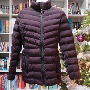 32 Degrees Purple puffer jacket
